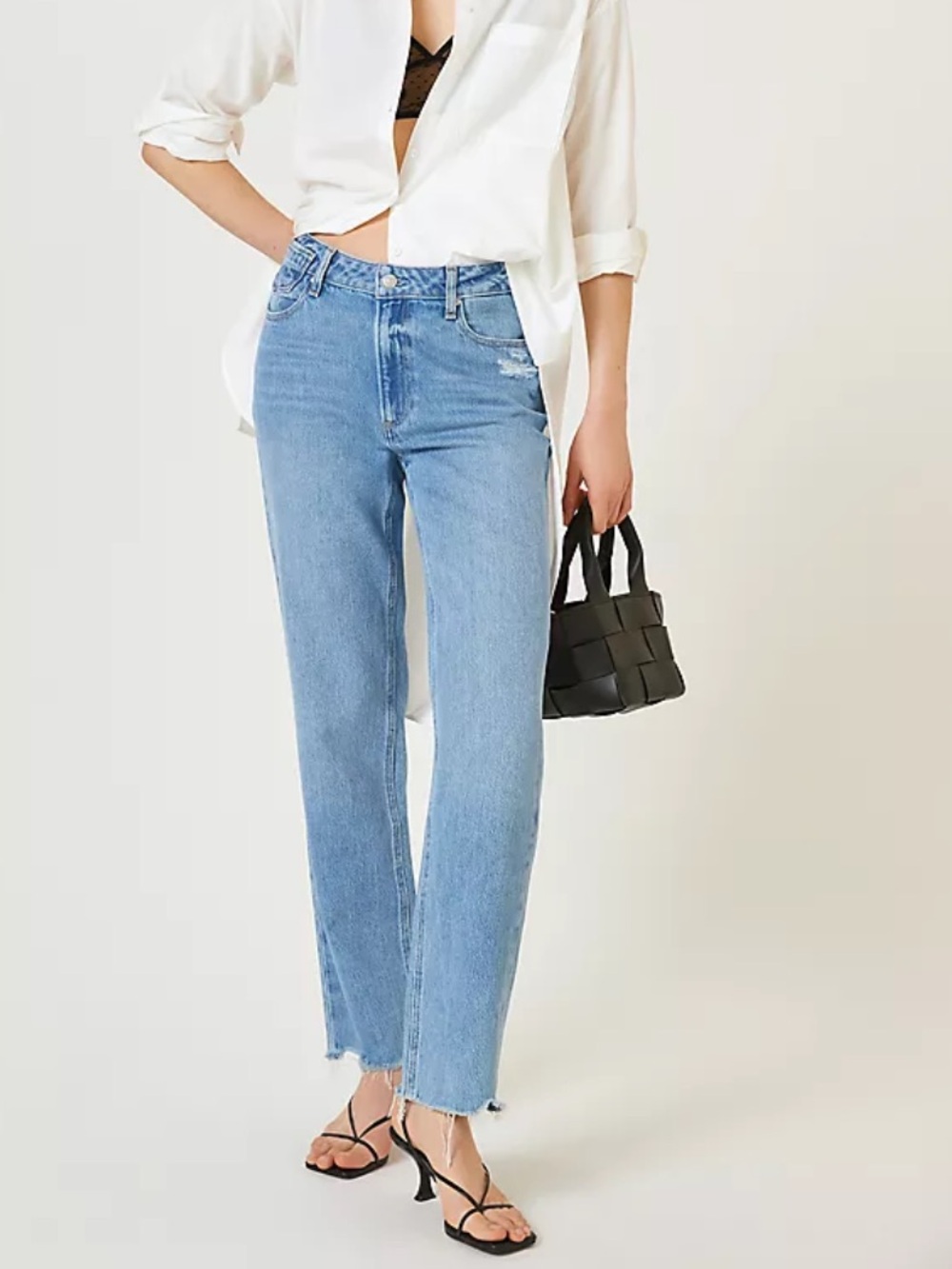 Paige Noella Straight Jeans | Anthropologie